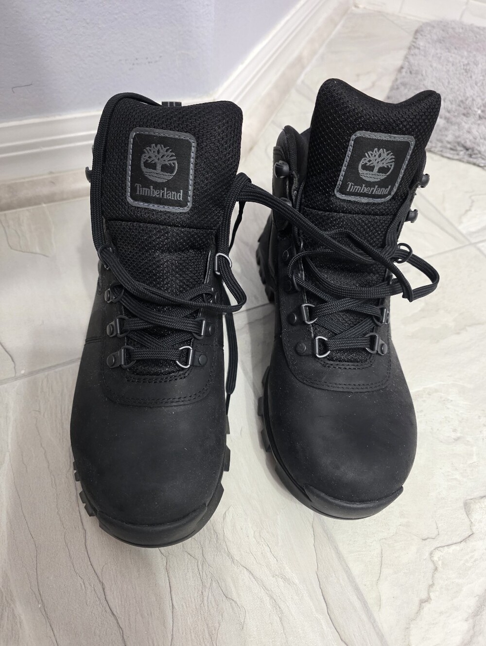 Timberland All-Black Rugged Outdoor Boots